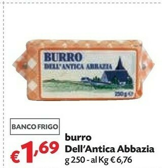 Pam Burro Dell'antica Abbazia offerta