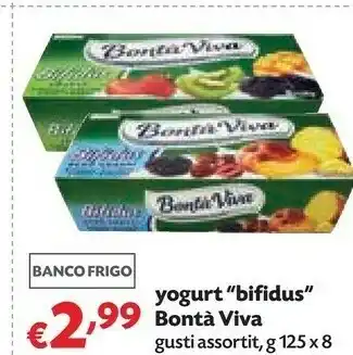 Pam Bontà viva Yogurt Bifidus offerta