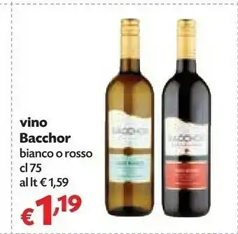 Pam Bacchor Vino Bianco offerta