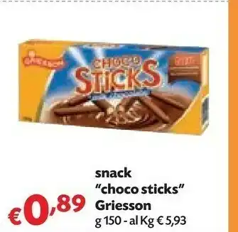 Pam Griesson - Choco Sticks Milk Chocolate 150 g(ml) offerta