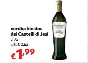 Pam Verdicchio Dei Castelli Di Jesi DOC offerta