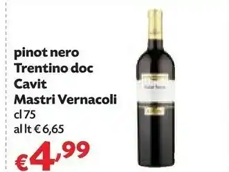 Mastri Vernacoli - Pinot Nero Trenitno