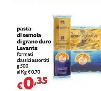 Pam Levante Pasta Di Semola Di Grano Duro offerta