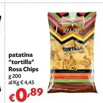 Pam Rosa chips Snack offerta