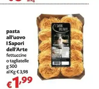 I Sapori Dell'arte Pasta All'uovo Fettuccine