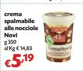 Pam Novi Crema Spalmabile Alle Nocciole offerta