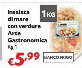Pam Arte Gastronomica Insalata Di Mare Con Verdure offerta