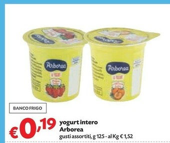 Pam Arborea Yogurt Intero offerta