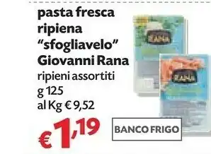 Pam Giovanni Rana - Sfogliavelo offerta