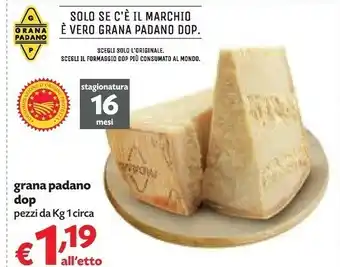 Pam Grana Padano Grana Padano - Grana Padano DOP offerta