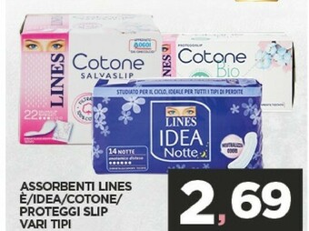 Despar Lines Assorbenti lines offerta