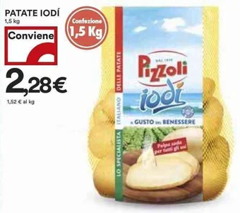 Coop PATATE IODÍ 1,5 kg offerta