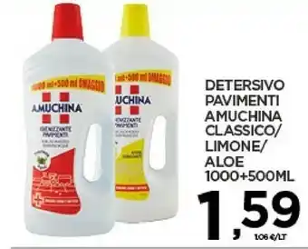 Interspar Amuchina Pulizia pavimenti offerta