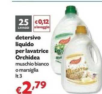Pam Orchidea Detersivo lavatrice offerta