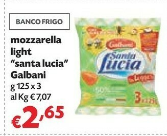 Pam Galbani Mozzarella offerta