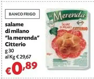 Citterio Salame milano