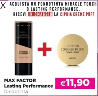 MAX FACTOR Lasting Performance fondotinta