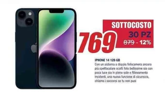 Trony IPHONE 14 128 GB offerta