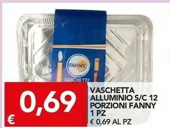 Vaschetta Alluminio S/c 12 Porzioni Fanny 1 Pezzi