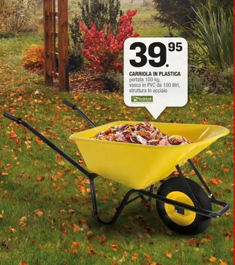 CARRIOLA IN PLASTICA portata 100 kg