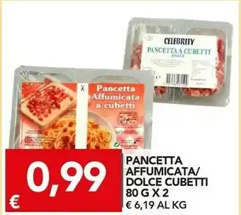TuoDi Celebrity Pancetta A Cubetti offerta