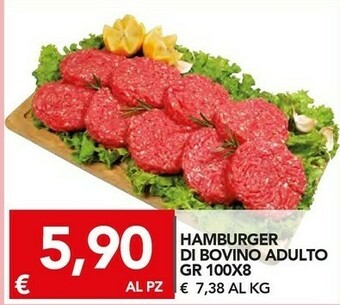 TuoDi Hamburger Di Bovino Adulto offerta