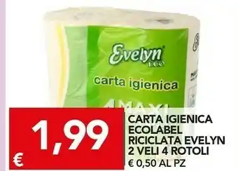 TuoDi Evelyn Carta Igienica Ecolabel Riciclata offerta