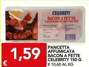 TuoDi Celebrity Pancetta Affumicata Bacon A Fette offerta