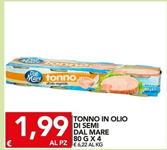 TuoDi Dal mare Tonno In Olio Di Semi offerta