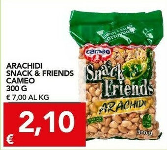 Cameo Snack Friends Arachidi 300 G(ml)