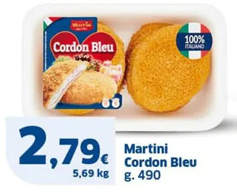 Ok Sigma Martini Cordon Bleu g. 490 offerta