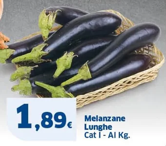 Ok Sigma Melanzane Lunghe Cat I - Al Kg. offerta