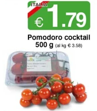 Sì con te Pomodoro cocktail 500 g offerta