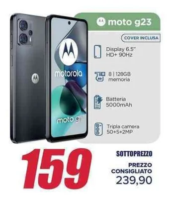 Trony motorola moto g23 offerta
