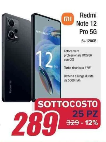 Trony Redmi Note 12 Pro 5G offerta