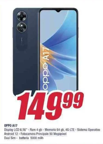 Trony OPPO A17 offerta