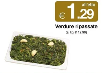 Sì con te Verdure ripassate offerta