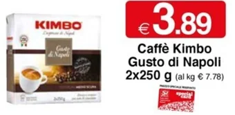 Caffè Kimbo Gusto di Napoli 2x250 g