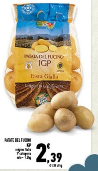 Conad Superstore PATATA DEL FUCINO IGP 1,5 kg offerta
