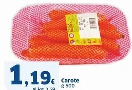 Sigma Carote offerta