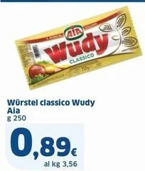 Sigma Aia wurstel classico wudy offerta