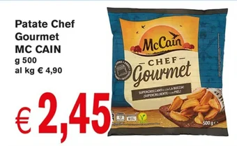 èccoMI Patate Chef Gourmet MC CAIN g 500 offerta