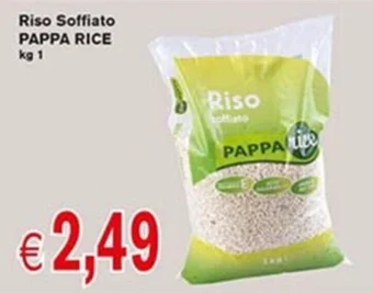 èccoMI Riso Soffiato PAPPA RICE kg 1 offerta