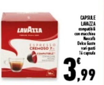 Conad Superstore CAPSULE LAVAZZA offerta