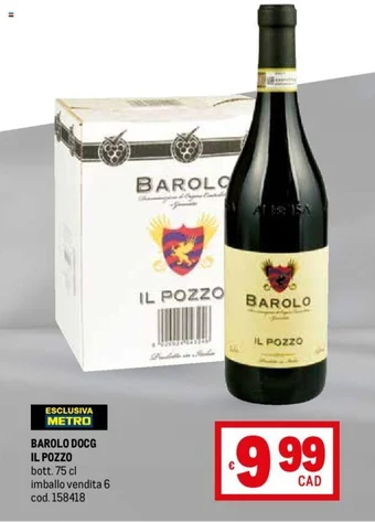 BAROLO DOCG IL POZZO bott. 75 cl