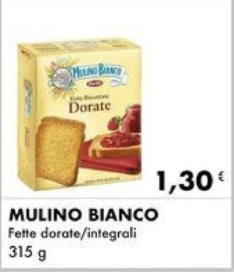 MULINO BIANCO Fette dorate/integrali 315 g