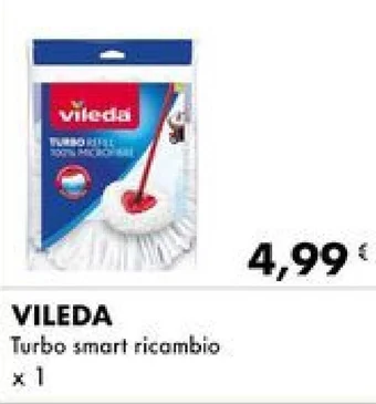 Iper Tosano VILEDA Turbo smart ricambio x 1 offerta