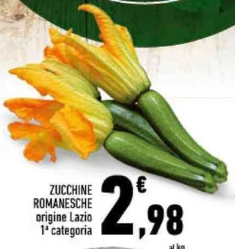 Conad ZUCCHINE ROMANESCHE offerta