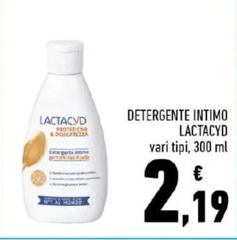Conad DETERGENTE INTIMO LACTACYD vari tipi, 300 ml offerta