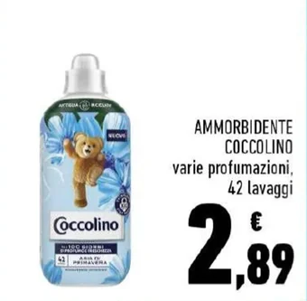 Conad AMMORBIDENTE COCCOLINO varie profumazioni, 42 lavaggi offerta